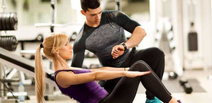 Get a fitness goal with a professional fitness coach