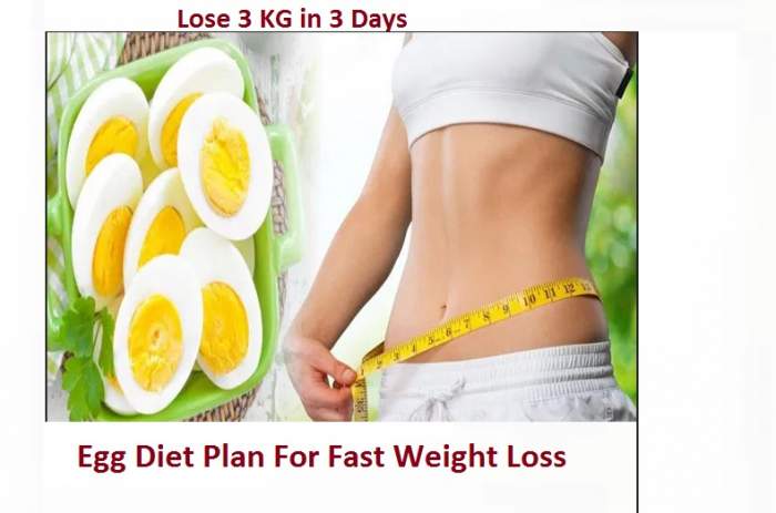 Amazing Egg Diet For Weight Loss In Just 3 days