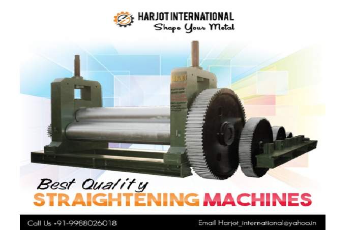 straightening machine manufacturers in India