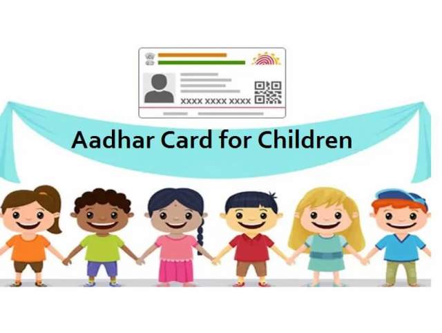 Aadhar Card for Kids - Aadhar cards for children