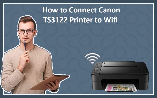 How to Connect Canon TS3122 Printer to Wifi Mac and iPhone