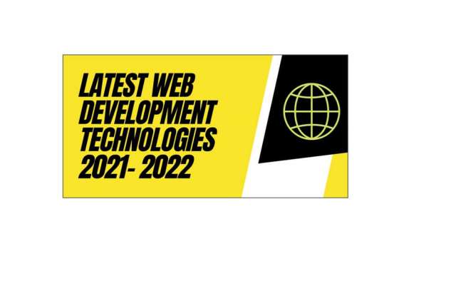 new web development technologies