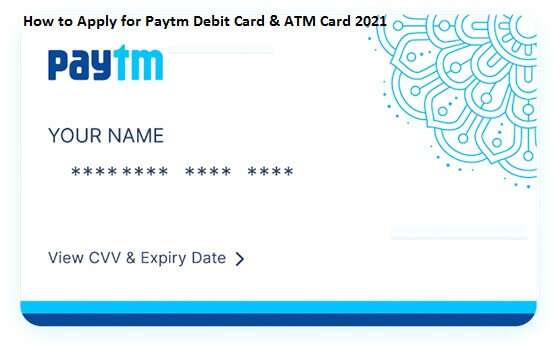 apply for Paytm Debit Card