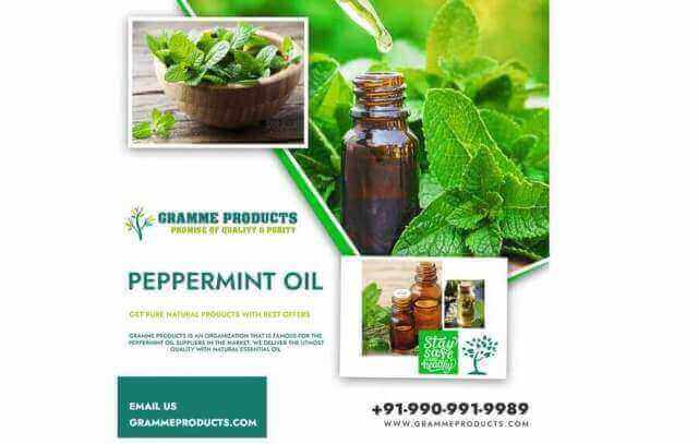Peppermint Oil Manufacturers Suppliers Exporters