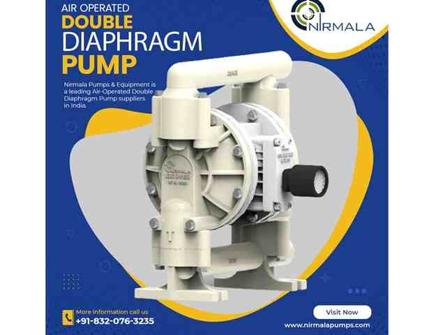 Benefits of Air Operated Double Diaphragm Pump