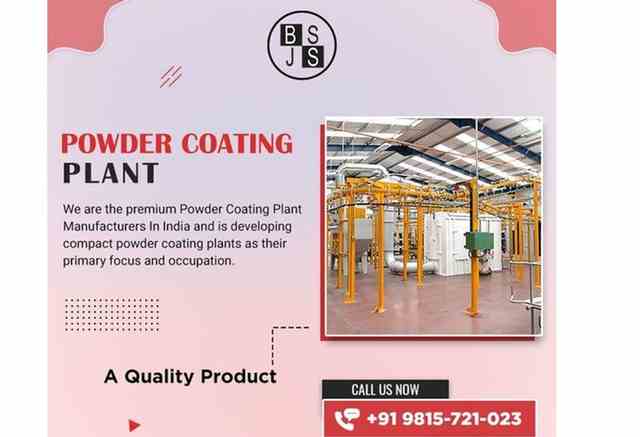 Powder Coating Plant Manufacturers in India - Powder Coating Plant Suppliers in India BS Jagdev and sons