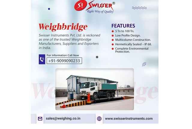 top Weighbridge Manufacturers in India