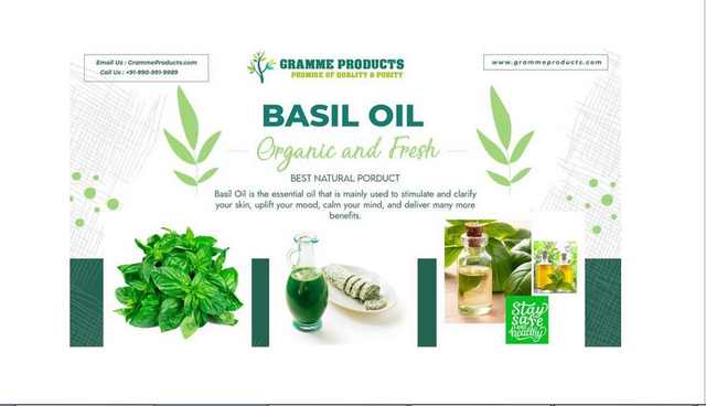 Basil Oil Manufacturer in India
