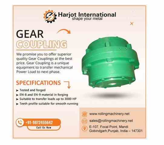 Gear Coupling Suppliers in India