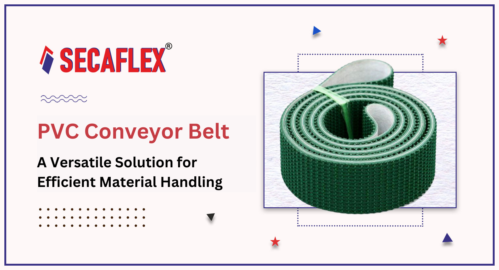 PVC Conveyor Belts Manufacture in India