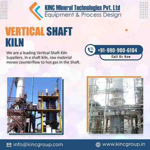 Vertical Shaft Kiln Manufacturers in India